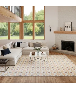 Nourison Home Nordic NRC14 Rust Multicolor 8 ft. X 10 ft. Area Rug