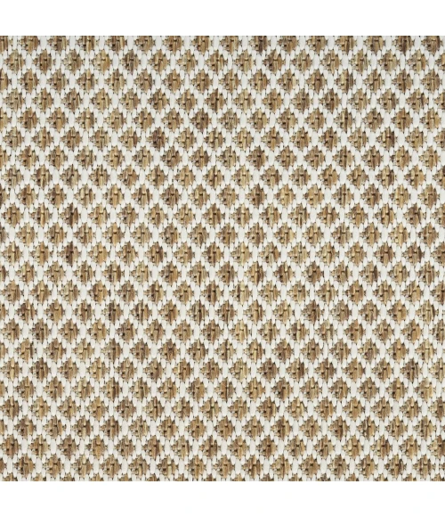 Nourison Home Courtyard Tan COU01 2ft.2in. x 10ft. Rect. Rug