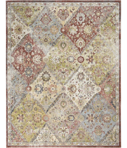 Nourison Home Soraya Multicolored SOR01 7ft.10in. x 9ft.10in. Rect. Rug