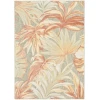 Nourison Home Aloha ALH43 Sage Rose 3 ft. 6 in. X 5 ft. 6 in. Area Rug