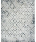 Nourison Dekor Grey Navy DEK05 7 ft. 10 in. X 9 ft. 10 in. Rect. Rug