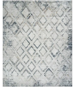 Nourison Home Dekor DEK05 Grey Navy 7 ft. 10 in. X 9 ft. 10 in. Area Rug