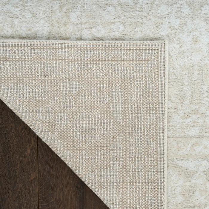 Nourison Dekor Ivory Beige DEK03 5 ft. 3 in. X 7 ft. Rect. Rug