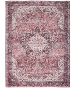 Nourison Home Nourison Washables NWB15 Red 6 ft. X 9 ft. Area Rug