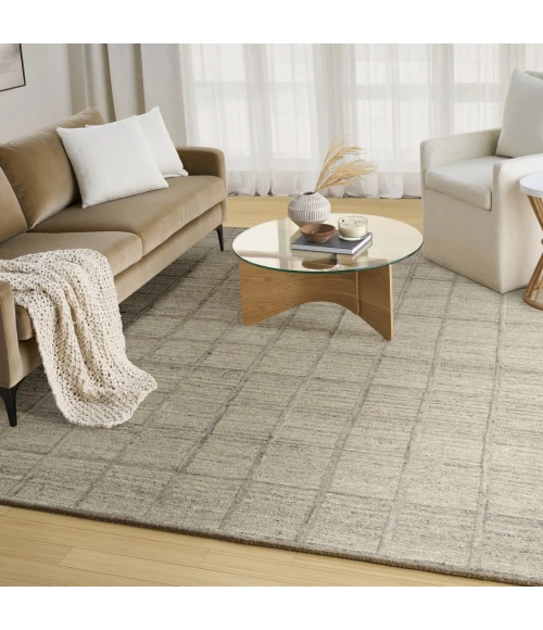 DKNY Pure Framework Grey FRA01 8ft. x 10ft. Rect. Rug