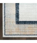 Nourison Dekor Grey Navy DEK06 4 ft. X 6 ft. Rect. Rug