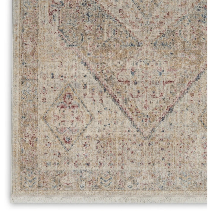 Nourison Home Homestead Beige HMS03 2ft.7in. x 12ft. Rect. Rug