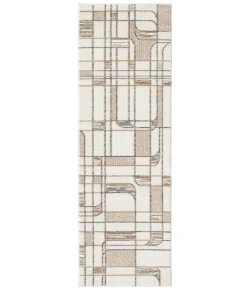 Nourison Home Nordic NRC17 Ivory Multicolor 2 ft. X 6 ft. Area Rug