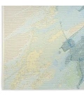 Nourison Home Color Splash Blue CSP04 5ft.3in. x 7ft.3in. Rect. Rug