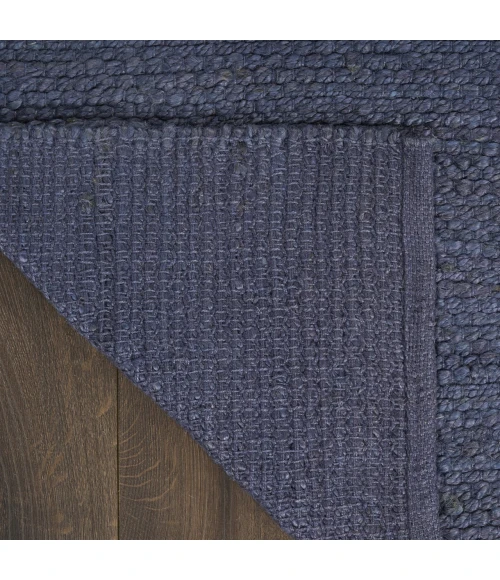 Nourison Home Natural Jute Blue NJT01 3ft. x 5ft. Rect. Rug