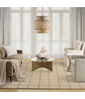DKNY Pure Framework Tan FRA01 9ft.6in. x 13ft.6in. Rect. Rug