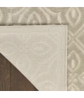 Nourison Home Washable Charm Grey WCH03 8ft. x 10ft. Rect. Rug