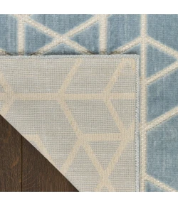 Nourison Home Washable Charm Blue WCH01 2ft.2in. x 8ft. Rect. Rug