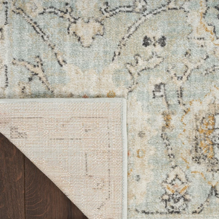 Nourison Oushak Home Mint OUS01 2 ft. X 6 ft. Rect. Rug