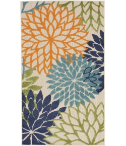 Nourison Home Aloha Multicolored ALH05 2ft. x 3ft. Rect. Rug