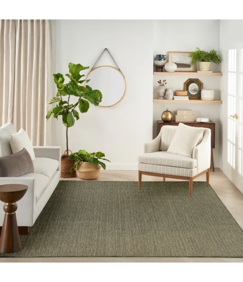 Nourison Horizon Indoor/Outdoor Green HOZ02 10 ft. X 14 ft. Rect. Rug