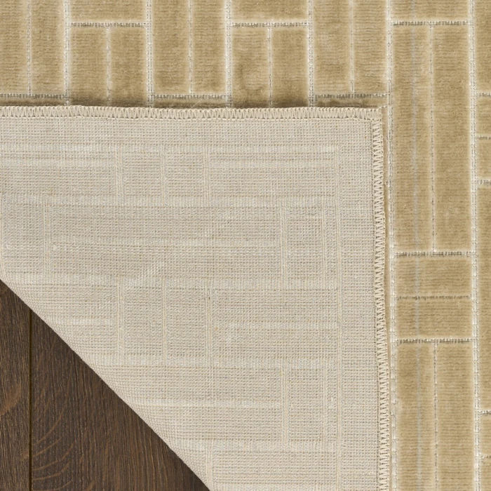 Nourison Home Washable Charm Beige WCH02 2ft. x 3ft. Rect. Rug