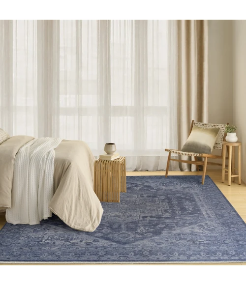 DKNY Pure Shades Blue SAD02 9ft. x 12ft. Rect. Rug