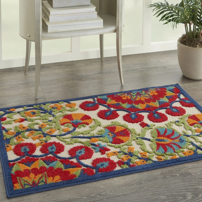 Nourison Home Aloha Multicolored ALH20 2ft. x 3ft. Rect. Rug