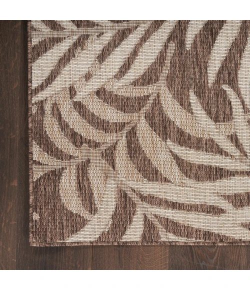 Nourison Garden Oasis Mocha GOA01 2 ft. X 4 ft. Rect. Rug