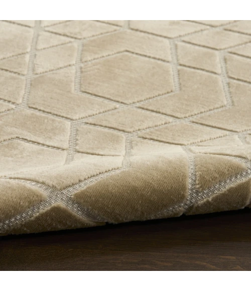 Nourison Home Washable Charm Beige WCH01 2ft. x 3ft. Rect. Rug