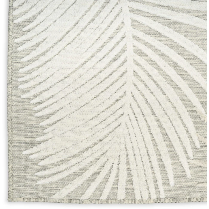 Nourison Home Suncoast Grey SNC03 7ft.10in. x 9ft.10in. Rect. Rug
