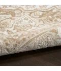 Nourison Dekor Ivory Taupe DEK08 4 ft. X 6 ft. Rect. Rug