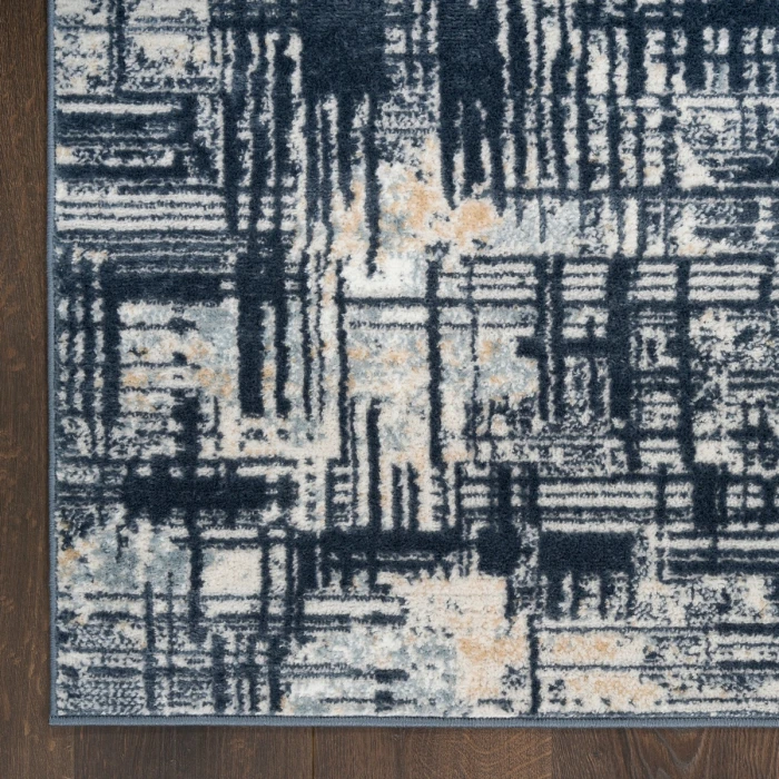 Nourison Dekor Slate DEK11 4 ft. X 6 ft. Rect. Rug