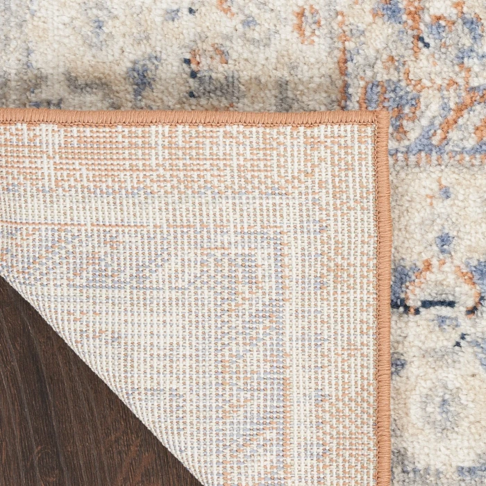 Nourison Nourison Essentials Persian Beige Blue NRE07 2 ft. 2 in. X 14 Rect. Rug