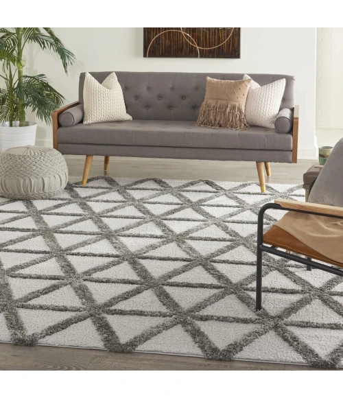 Nourison Home Highlands Grey HND01 7ft.10in. x 9ft.10in. Rect. Rug