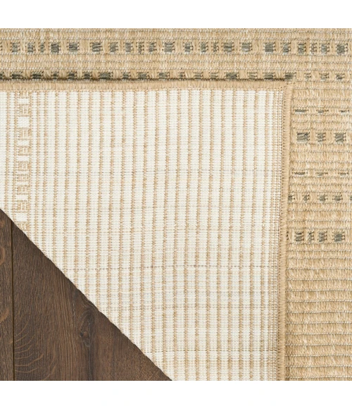 Nourison Tulum Taupe TLM01 2 ft. 2 in. X 10 ft. Rect. Rug