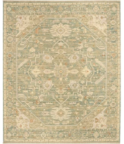 Nourison Home Antique Bloom Blue ANB03 8ft. x 10ft. Rect. Rug