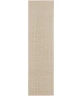 Nourison Home Washable Charm Beige WCH02 2ft.2in. x 10ft. Rect. Rug