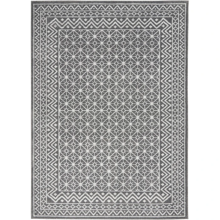 Nourison Home Palermo Grey PMR02 5ft.3in. x 7ft.3in. Rect. Rug