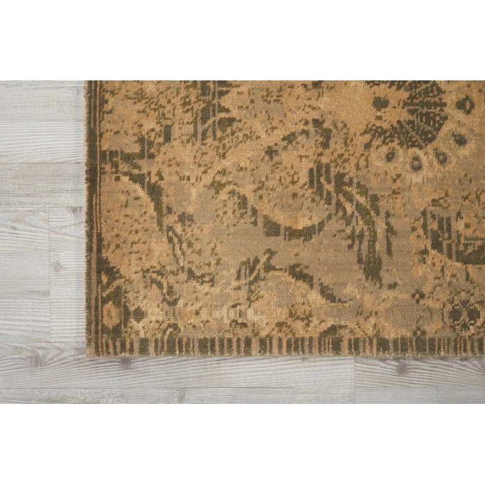 Nourison Home Silken Allure Light Green SLK03 2ft.5in. x 10ft. Rect. Rug