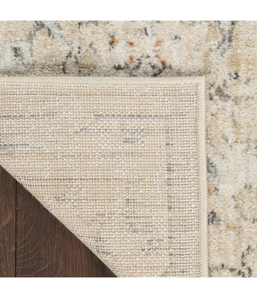 Nourison Oushak Home Cream OUS01 2 ft. X 6 ft. Rect. Rug