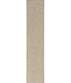 Nourison Home Courtyard Tan COU01 2ft.2in. x 10ft. Rect. Rug