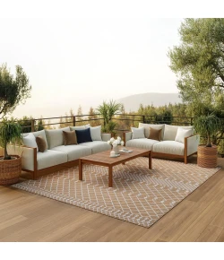 Nourison Home Positano POS02 Jute 8 ft. X 10 ft. Area Rug
