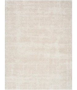 Nourison Home Modern Shag MMD04 Ivory Beige 7 ft. 10 in. X 9 ft. 10 in. Area Rug