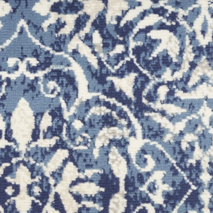 Nourison Home Jubilant Blue JUB21 7ft.10in. x 9ft.10in. Rect. Rug