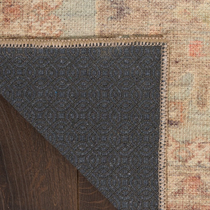 Nourison Vintage Washables Sage Multicolor VWS16 2 ft. 2 in. X 8 ft. Rect. Rug