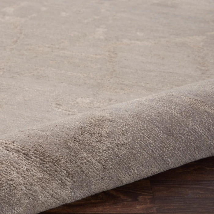 Nourison Silk Shadows Silver SHA02 2 ft. X 3 ft. Rect. Rug