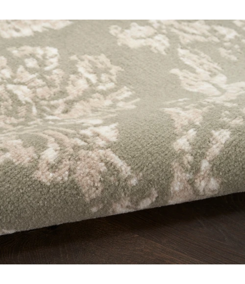 Nourison Jubilant Olive JUB09 6 ft. X 9 ft. Rect. Rug