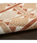 Nourison Nordic Rust NRC06 5 ft. X 7 ft. Rect. Rug