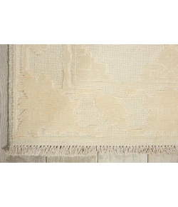Nourison Home Silk Pointe Cream / Ivory SKP1 2ft.6in. x 10ft. Rect. Rug