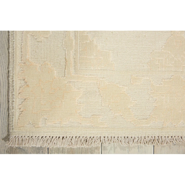Nourison Home Silk Pointe Cream / Ivory SKP1 2ft.6in. x 10ft. Rect. Rug