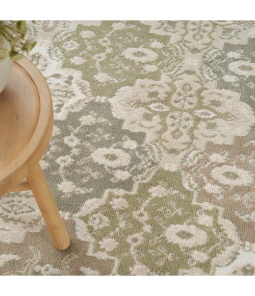 Nourison Grafix Green GRF31 3 ft. 9 in. X 5 ft. 9 in. Rect. Rug