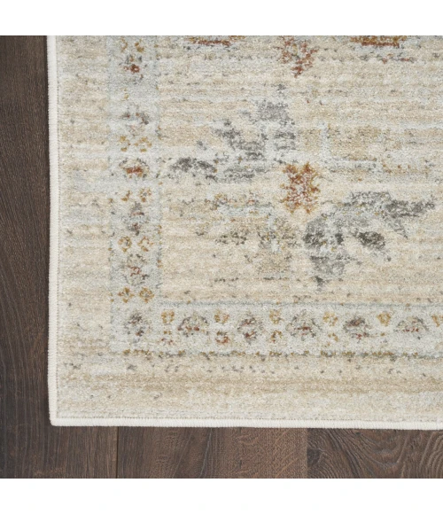 Nourison Traditional Home Ivory Beige TRH01 2ft.3in. x 8ft. Rect. Rug