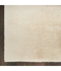 Nourison Soft Plush Rabbit Fur Beige SFF01 5 ft. X 7 ft. Rect. Rug