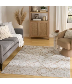 Nourison Home Dekor DEK05 Ivory Beige 5 ft. 3 in. X 7 ft. Area Rug